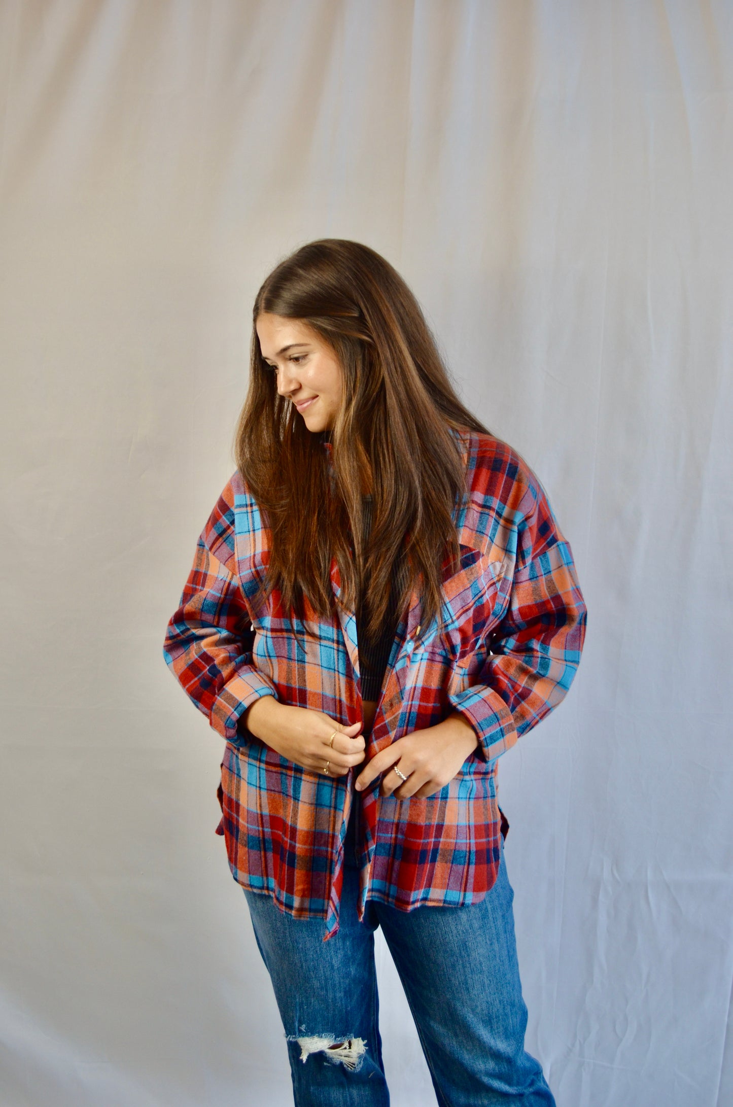 Kelsey Plaid Long Sleeve