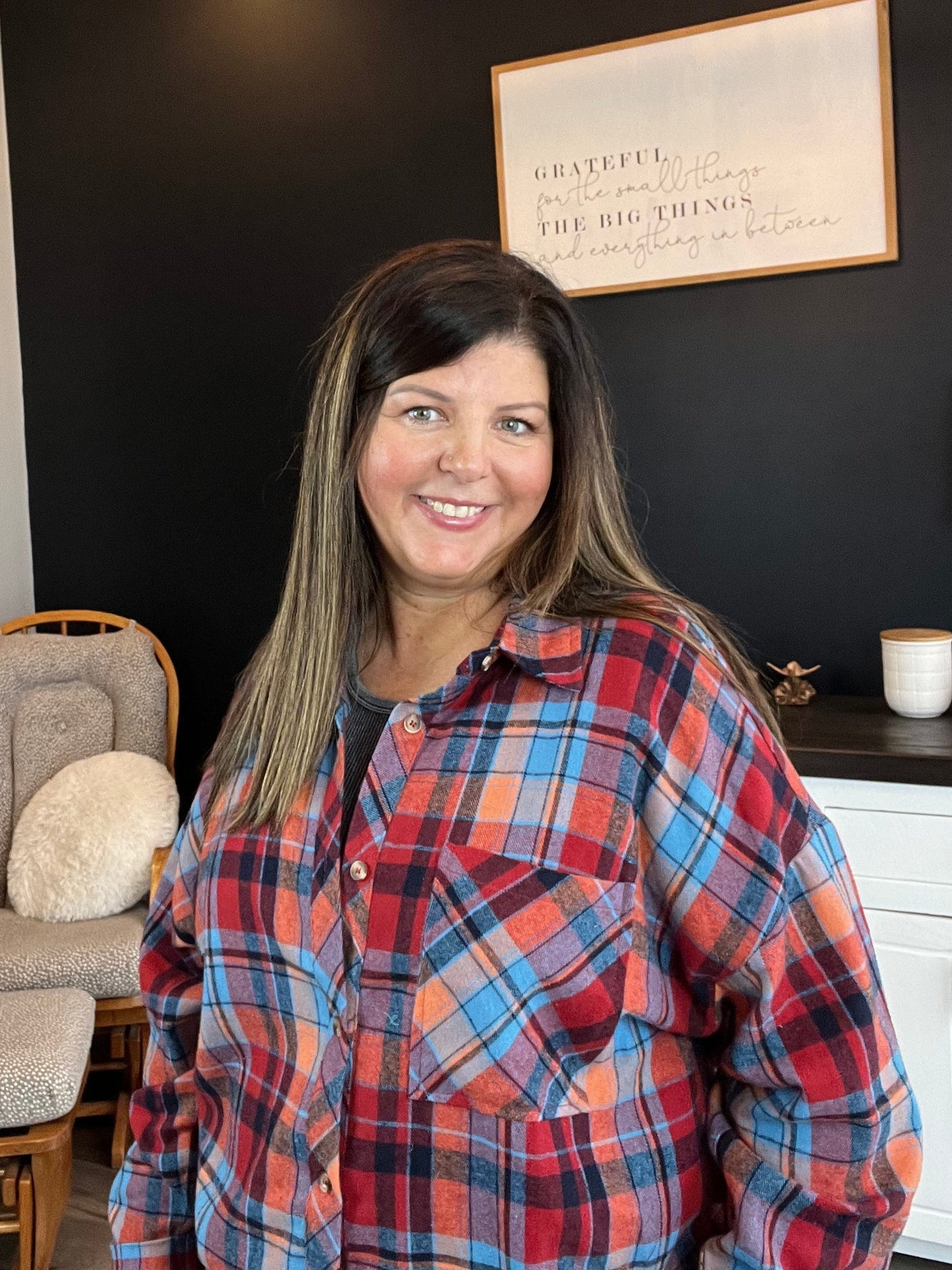 Kelsey Plaid Long Sleeve