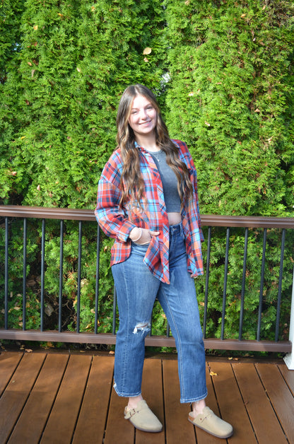 Kelsey Plaid Long Sleeve