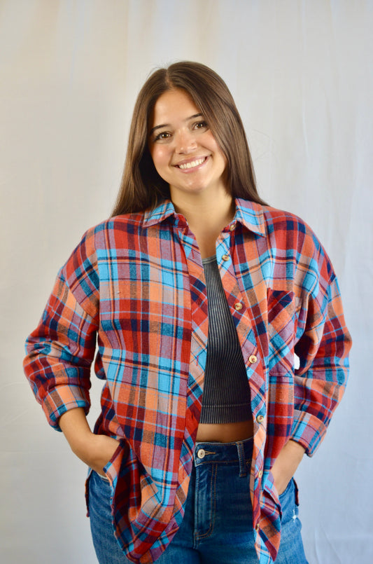 Kelsey Plaid Long Sleeve