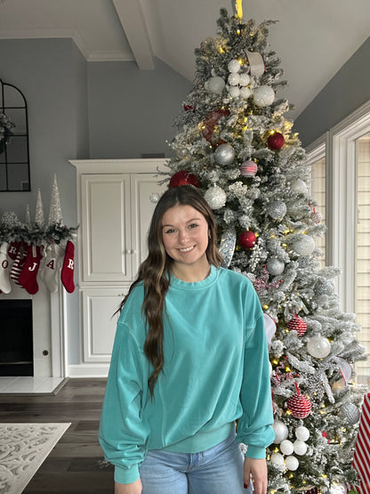 Turquoise Pullover