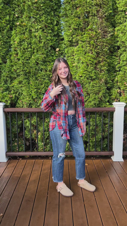 Kelsey Plaid Long Sleeve